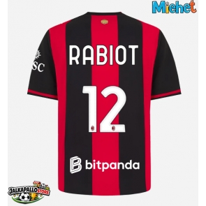 AC Milan Adrien Rabiot #12 Kotipaita 2026-27 Lyhythihainen